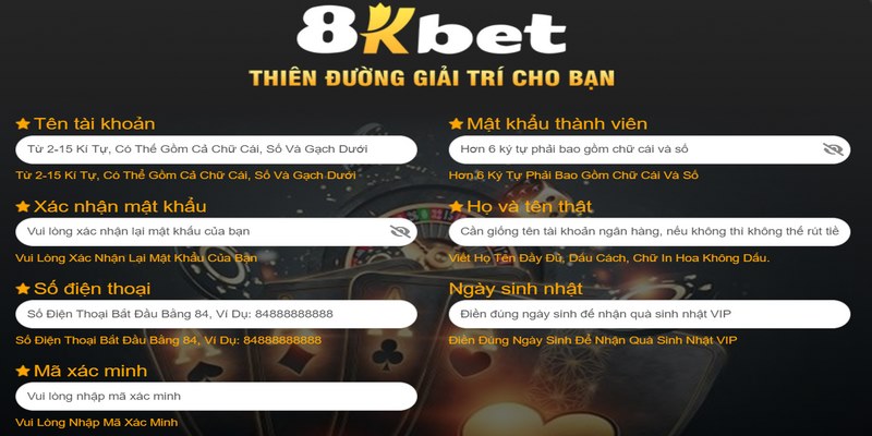 Hoàn tất đăng ký tài khoản khám phá dịch vụ đẳng cấp nhà cái mang đến